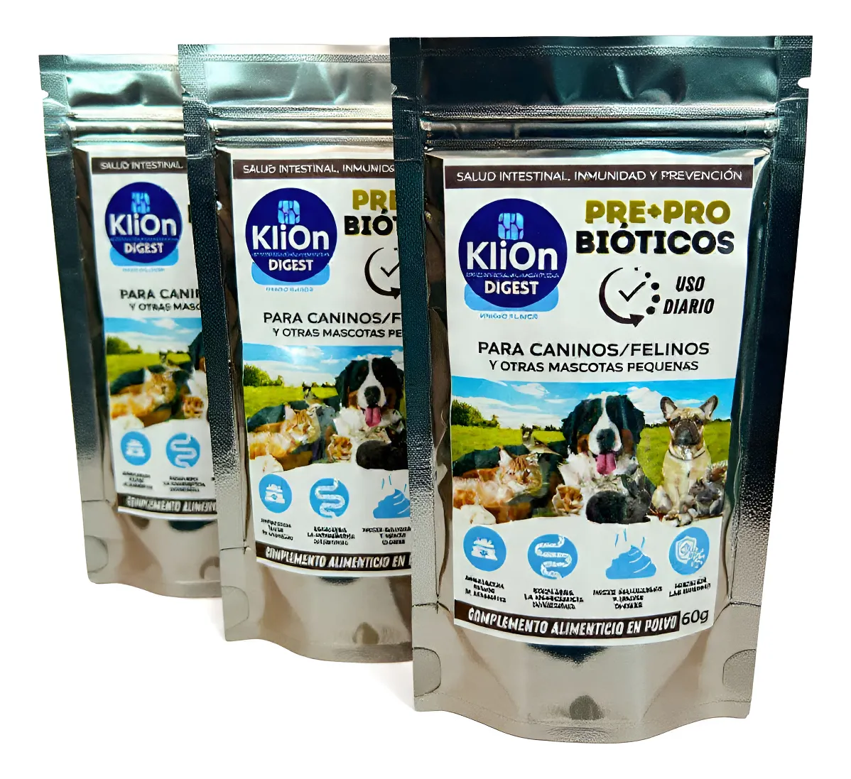 Pack 3x 60g