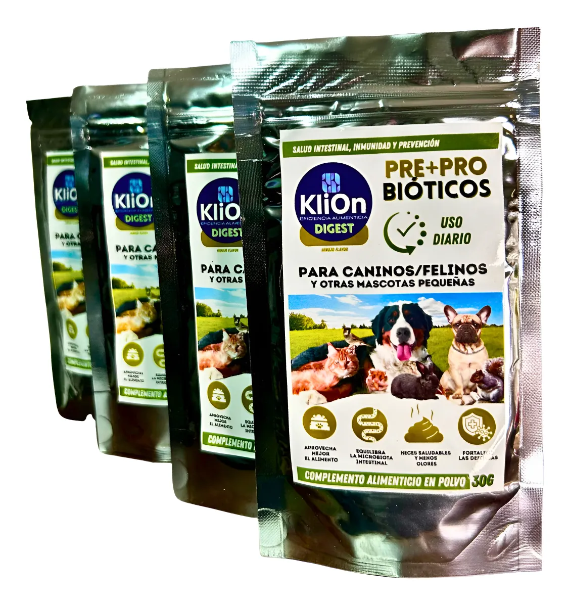 Pack 4x 30g